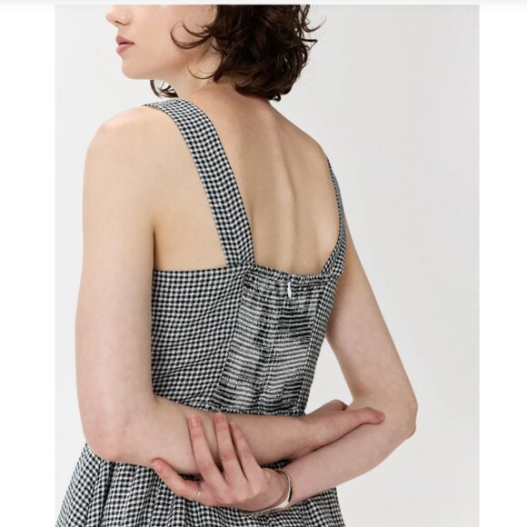 Quince 100% European Linen Fit & Flare Midi Dress - Picture 5 of 14